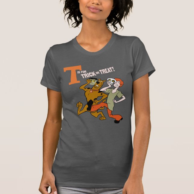 T-shirt Scooby-Doo | T est pour les essais (Devant)