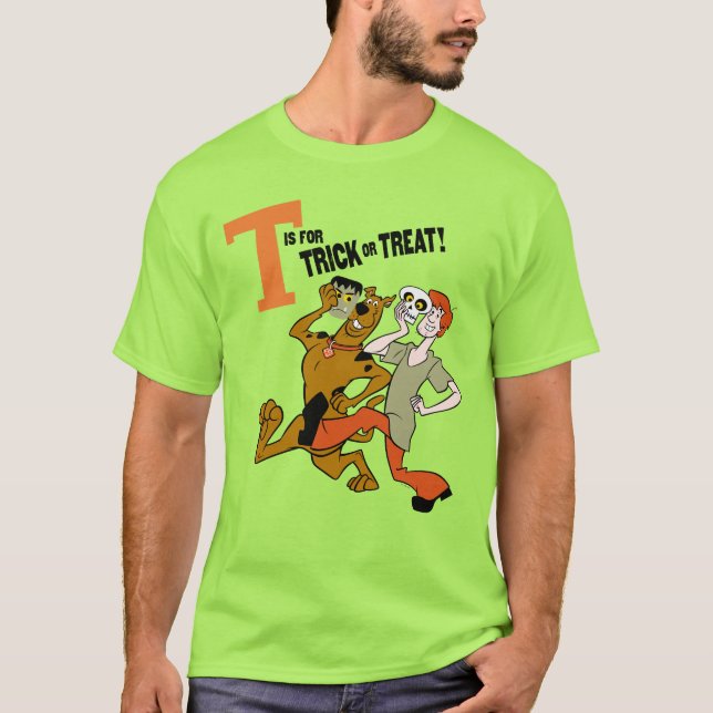 T-shirt Scooby-Doo | T est pour les essais (Devant)
