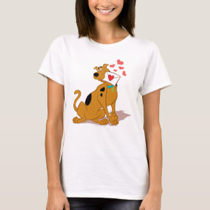 T-shirt Scooby-Doo - Tenue de l'enveloppe Valentine