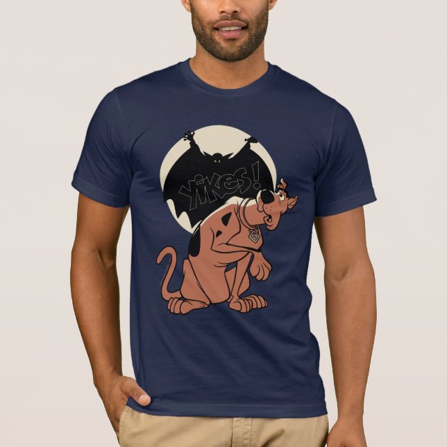 T-shirt Scooby-Doo "Yikes!" Vampire Shadow (Devant)