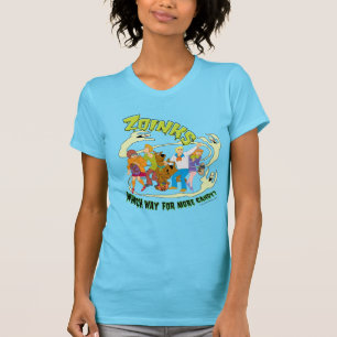 T-shirt Scooby-Doo  Zoinks Quelle voie pour plus de bonbon