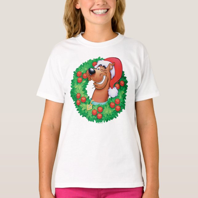 T-shirt Scooby in Wreath (Devant)