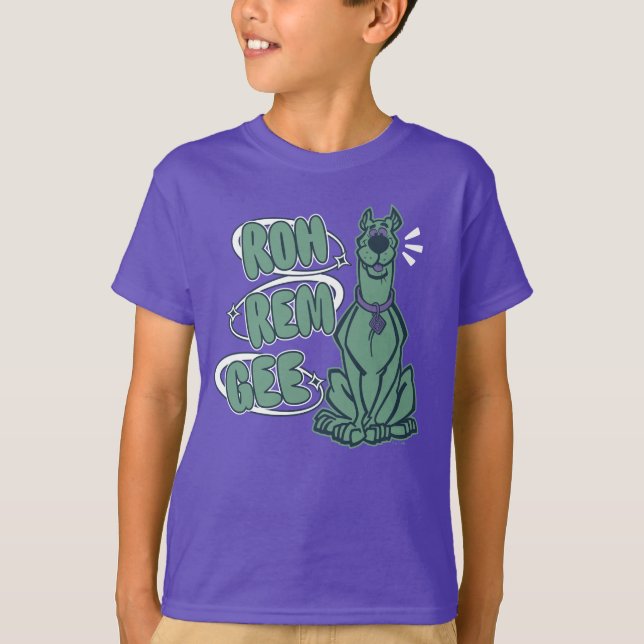 T-shirt Scooby rétro "OMG" (Devant)