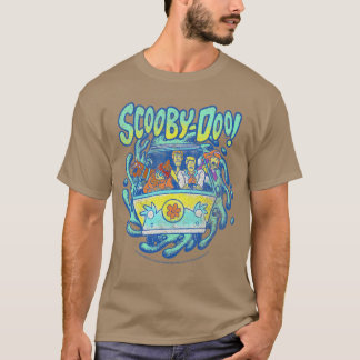T-shirt ScoobyDoo Mystery Machine Portal Group Shot Small