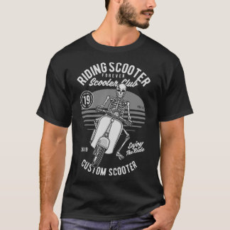 T-shirt scooter
