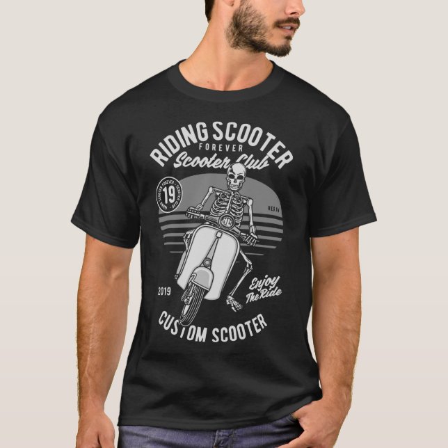 T-shirt scooter (Devant)