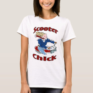 T-shirt Scooter Chick