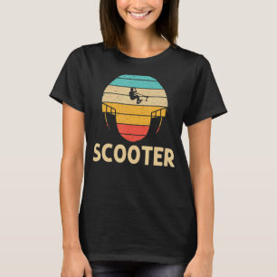 T-shirt Scooter cool Tête Pour Hommes Femmes Scooter Élect