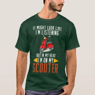 T-shirt Scooter cycliste Motorisé Motorisé Scoo