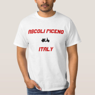 T-shirt Scooter d'Ascoli Piceno, Italie