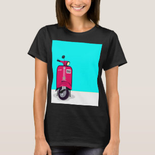 T-shirt Scooter de Bajaj - Priya
