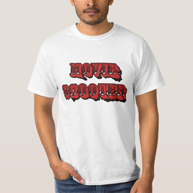 T-shirt Scooter de film (Devant)