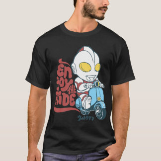 T-SHIRT SCOOTER DE LA CIRCONSCRIPTION ULTRAMAN - JAPON RET