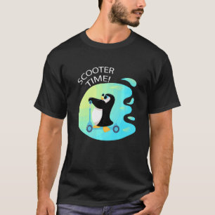 T-shirt Scooter Électrique Stunt Moped Rider Motorcycle Vé