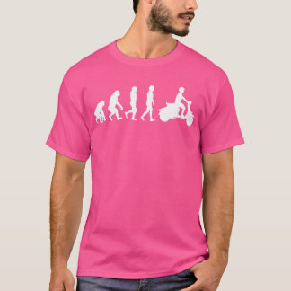T-shirt Scooter Evolution I Riding Scooter Moto cyclable