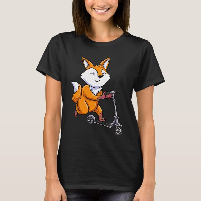 T-shirt Scooter Fox (Devant)
