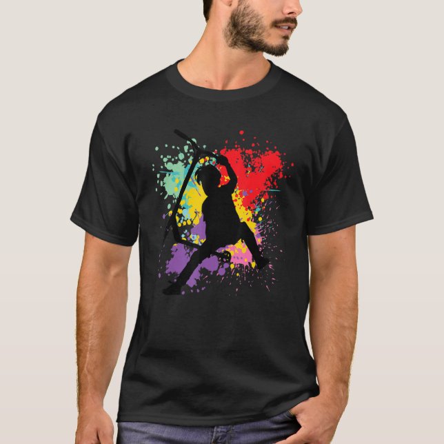 T-shirt Scooter Freestyle (Devant)