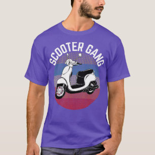 T-shirt Scooter Gang Retro Vintage Motorcycle Gear 2