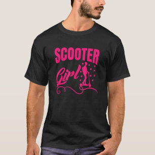 T-shirt Scooter Girl Scooter Rider E Scooter Kick Scooter