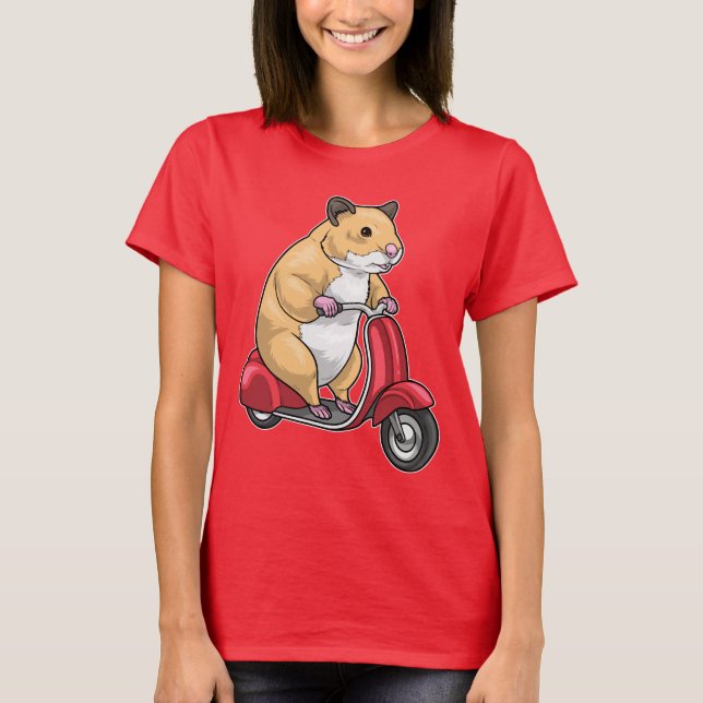 T-shirt Scooter Hamster (Devant)