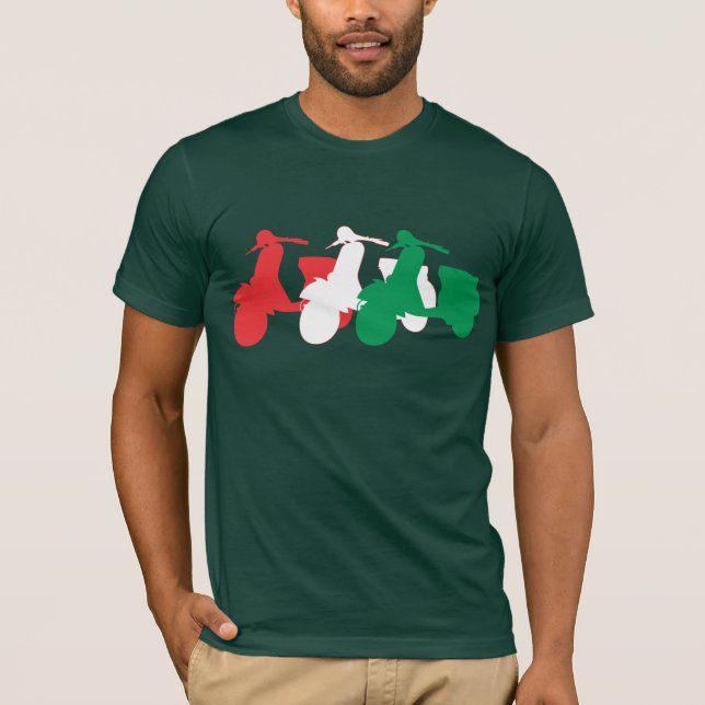 T-shirt Scooter italien (Devant)