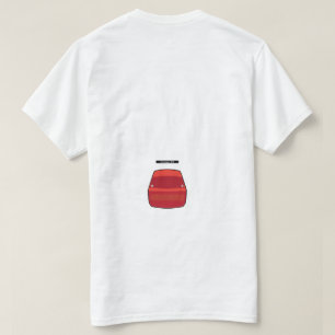 T-Shirt Scooter italien : Couvercle et lumière arr