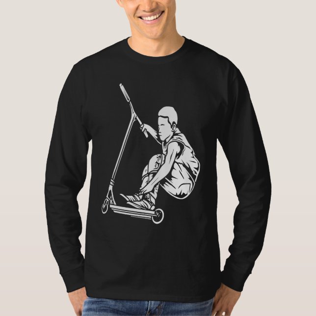 T-shirt Scooter Rétro  3 (Devant)