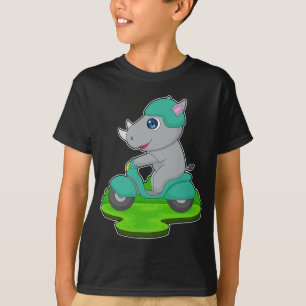 T-shirt Scooter Rhino