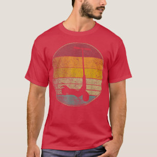 T-shirt Scooter Roue Jouet électrique Cadeau Retro Style V