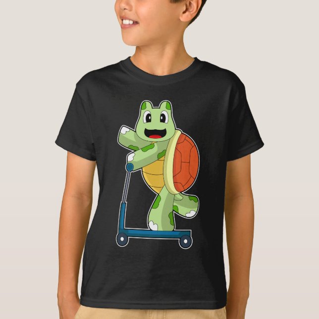 T-shirt Scooter tortue (Devant)