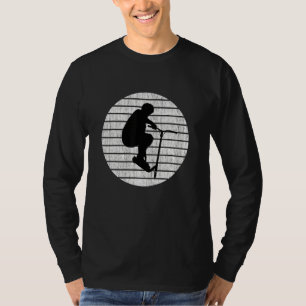 T-shirt Scooter Trick Pour Les Fans De Scooter Stunt