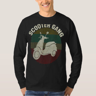 T-shirt Scooter vintage Gang Scooter Motorbikes Rider