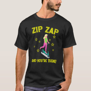T-shirt Scooter zip zap et vous êtes là e scooter fast co