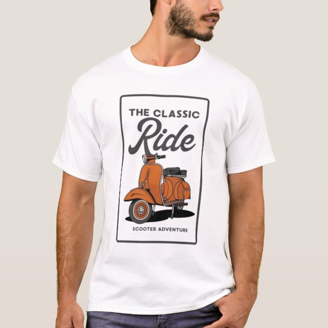 T-shirt scooters (Devant)