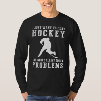 T-shirt "Score Adulte : Embrassez l'évasion du hockey !"