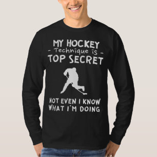 T-shirt Score Big avec My Top Secret Hockey Compétences Te