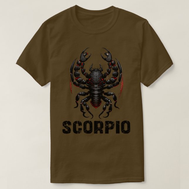 T-shirt scorpio (Design devant)