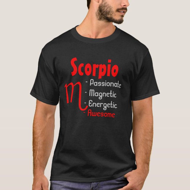 T-shirt Scorpio (Devant)