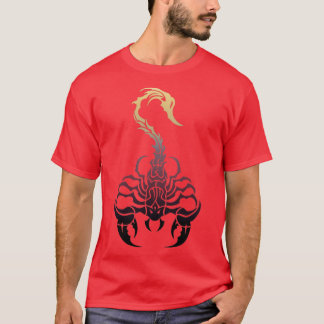 T-shirt Scorpio animal tribal scorpion signe zodiaque celt