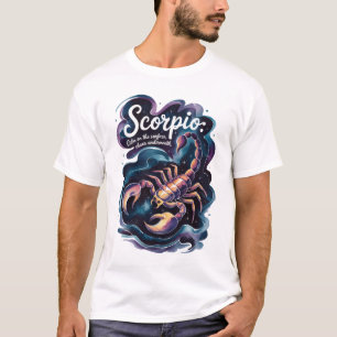 T-shirt Scorpio : Calme à la surface, Chaos Sous le plaisi