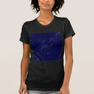 T-shirt scorpio étoiles
