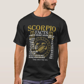 T-shirt Scorpio - Faits SIGNE Zodiaque