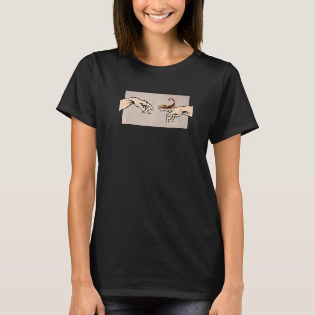 T-shirt Scorpio love  scorpion (Devant)