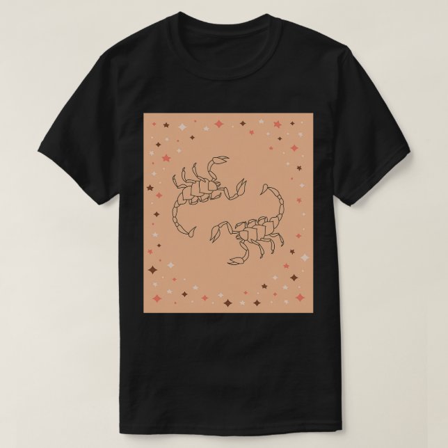 T-shirt Scorpio rétro (Design devant)