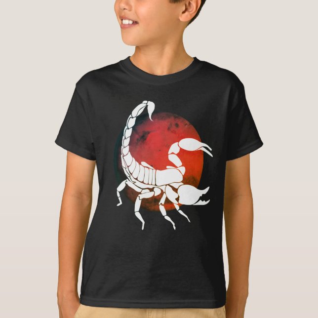 T-shirt Scorpio, signe zodiaque (Devant)