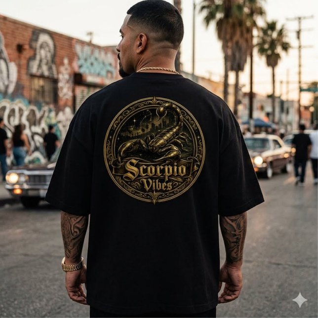 T-Shirt Scorpio Vibes Back (Scorpio Vibes Back hit T-Shirt)