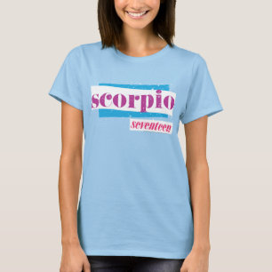 T-shirt Scorpio violet