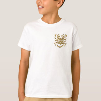 T-shirt Scorpio Zodiac - Or Tribal