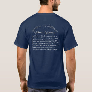 T-Shirt Scorpion – Bleu marine