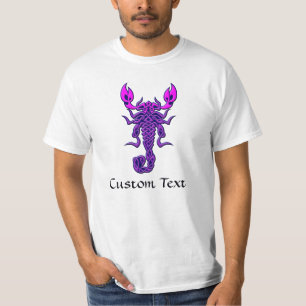 T-shirt Scorpion de noeud céleste pourpre